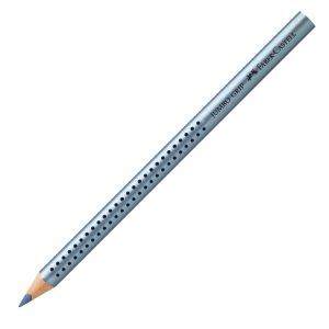 Faber-Castell Цветен молив Jumbo Grip, металик, син