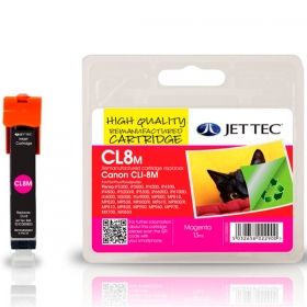 Касета Jettec маст. принтер Canon CLI 8 M