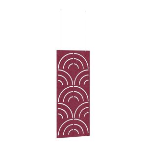 Акустично пано Narbutas Pet Disco, 800 х 200 х 9 mm, PET филц, тъмнорозово