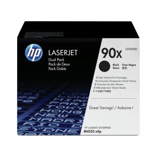 Оригинална тонер касета HP CE390XD, LJM4555, 24 000 страници/5%, Black, 2 броя