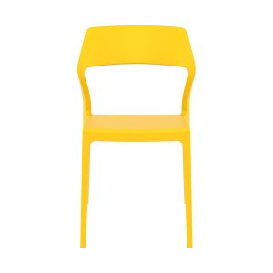 Градински стол RFG Snow, пластмасов, до 120 kg, жълт