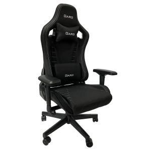 Геймърски стол RFG Gard, текстил, Multi-function механизъм, полипропиленова основа, до 130 kg, черен