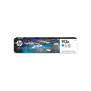 Оригинален патрон HP F6T77AE, 913A, PW 452/477, 3000 страници/5%, Cyan