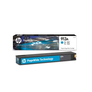 Оригинален патрон HP F6T77AE, 913A, PW 452/477, 3000 страници/5%, Cyan