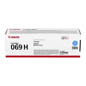 Оригинална тонер касета Canon CRG-069H MF75x/LBP673, 5500 страници/5%, Cyan