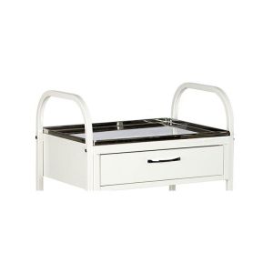 Количка, манипулационна, с две чекмеджета, метална