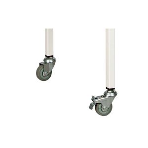 Количка, манипулационна, с две чекмеджета, метална