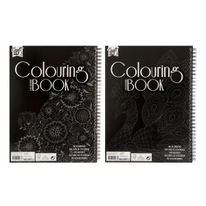 Craft ID Книжка за оцветяване, 50 листа, асорти, 12 броя