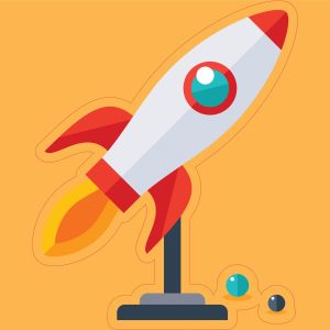 STEM Стикер, Природни науки - Физика, комплект G4, 50 cm, стикер 4