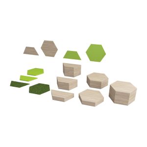 Свързващ линк за модули RFG Hexagon, 50 х 42 х 32 mm