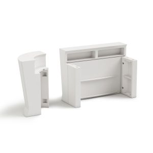 Прав модул Lyxo Bancone Marvy, 1500 х 650 х 1100 mm, полиетилен