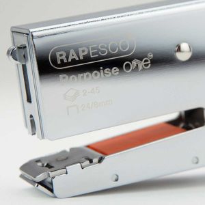 Rapesco Телбод Porpoise One, тип клещи, с включени 1000 телчета 24/8 и несесер