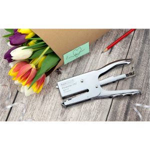 Rapesco Телбод Porpoise One, тип клещи, с включени 1000 телчета 24/8 и несесер