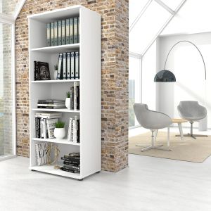 Шкаф Narbutas Uni, 800 x 425 x 1874 mm, ПДЧ 18 mm, меламин избелен дъб