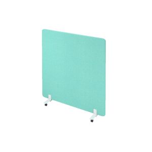 Шумоизолиращ преграден панел Narbutas Free Standing, свободностоящ, 1600 x 36 x 1600 mm, дамаска Velito Presto светла мента, ПДЧ 16 mm