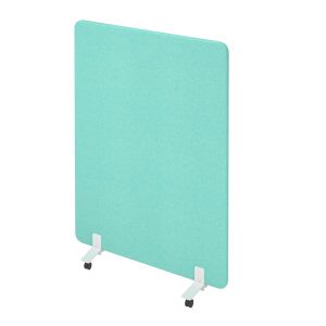 Шумоизолиращ преграден панел Narbutas Free Standing, свободностоящ, 1200 x 36 x 1600 mm, дамаска Velito Presto светла мента, ПДЧ 16 mm