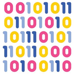 STEM Стикер, Математика и информатика - Информатика, комплект E2, 150 cm, стикер 4