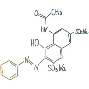 STEM Стикер, Природни науки - Химия, комплект H3, 50 cm, стикер 5