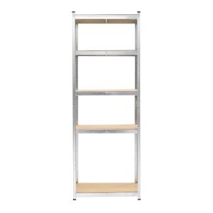 Стелаж RFG, метален, с 5 рафта, 800 х 400 х 2200 mm, MDF, до 200 kg