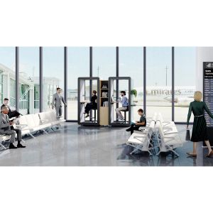 RFG Шумоизолираща акустична кабина Flexi One, 1050 х 1050 х 2240 mm, сива