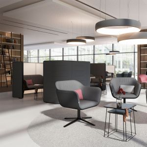 Люлка Interstuhl Hub HU380, с бял корпус