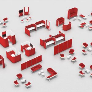 Люлка Interstuhl Hub HU380, с бял корпус