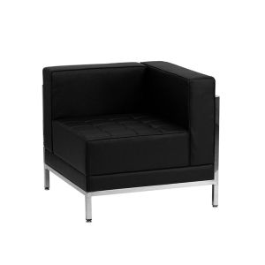 Ъглов модул RFG Neo, ляв, екокожа, 720 х 720 х 700 mm, черен