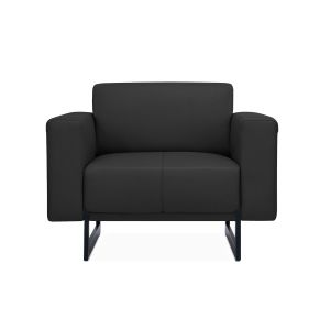 Фотьойл RFG Toledo, екокожа, метална основа, черен