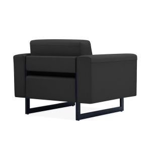 Фотьойл RFG Toledo, екокожа, метална основа, черен