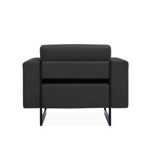 Фотьойл RFG Toledo, екокожа, метална основа, черен