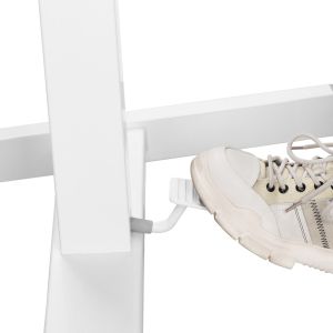 Маса RFG Active, с регулируема височина, 600 х 520 х 758-1128 mm, правоъгълен плот, бяла