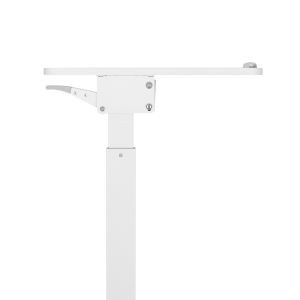 Маса RFG Active, с регулируема височина, 600 х 520 х 758-1128 mm, правоъгълен плот, бяла