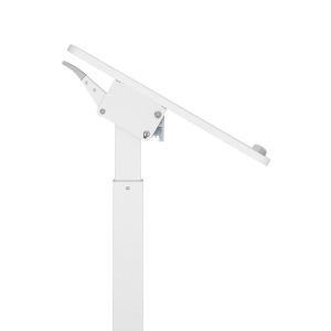 Маса RFG Active, с регулируема височина, 600 х 520 х 758-1128 mm, правоъгълен плот, бяла