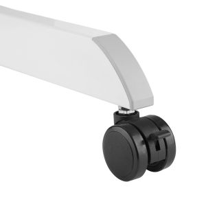 Маса RFG Active, с регулируема височина, 600 х 520 х 758-1128 mm, правоъгълен плот, бяла