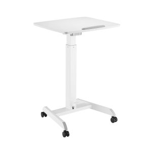 Маса RFG Active, с регулируема височина, 600 х 520 х 758-1128 mm, правоъгълен плот, бяла