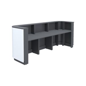 Прав модул за рецепция RFG Point, външен, десен, 100 х 80 х 112.50 cm, ПДЧ