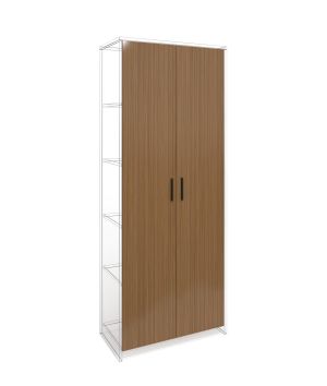 Врата RFG RV1 Parma, 380 х 18 х 1920 mm, ПДЧ 18 mm, 2 броя в комплект, орех