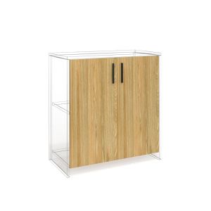 Врата RFG RV3 Monaco S4, 380 х 18 х 760 mm, ПДЧ 18 mm, 2 броя в комплект, бряст