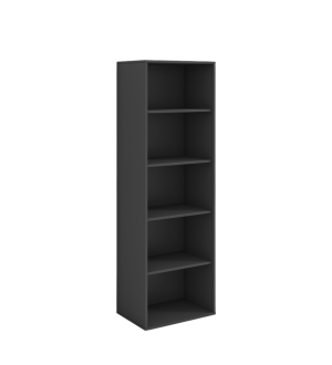 Етажерка RFG, 600 х 400 х 1800 mm, ЛПДЧ, графит