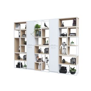 Стелаж RFG Boxi S, метален, 720 х 370 х 2120 mm, бял