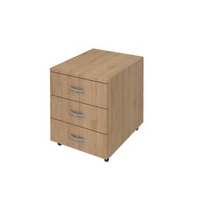 Контейнер за бюро K3, с 3 чекмеджета, 41 x 51 x 51 cm, ПДЧ