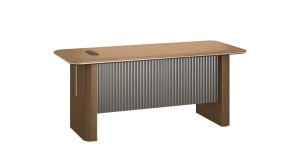 Бюро RFG Parma, 1800 х 800 х 760 mm, ПДЧ 50 mm, орех и перлен графит