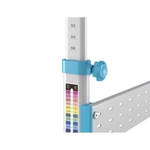 Бюро RFG Ergo Kids, с регулируема височина, детско, 800 х 660 х 540-760 mm, ПДЧ, синьо