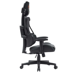 Геймърски стол RFG One Legend, екокожа, Butterfly механизъм, полипропиленова основа, до 150 kg, черен