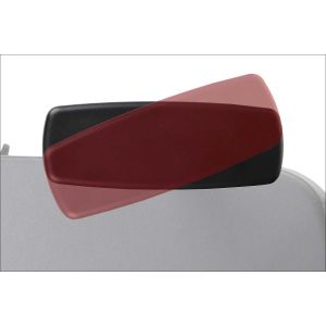 Ергономичен стол RFG Artur HB, дамаска и меш, до 150 kg, черна седалка, черна облегалка