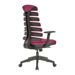 Директорски стол RFG Spike 13 HB, дамаска и меш, до 120 kg, виолетов