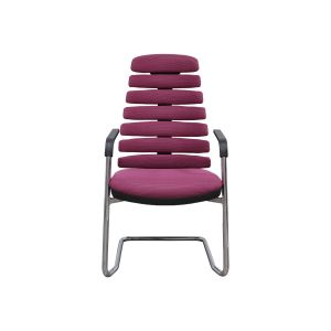 Посетителски стол RFG Spike 07 M, текстил, метална основа, до 120 kg, виолетов