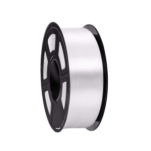 Филамент за 3D принтер Silk, PLA+, 1.75 mm, 1 kg, бял