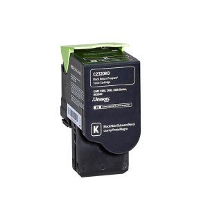 Оригинална тонер касета Lexmark C2320K0, C2325/C2425/C2535, 1000 страници/5%, Black