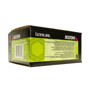 Оригинална тонер касета Lexmark CX310/410/510 80C2SM0, 2000 страници/5%, Magenta